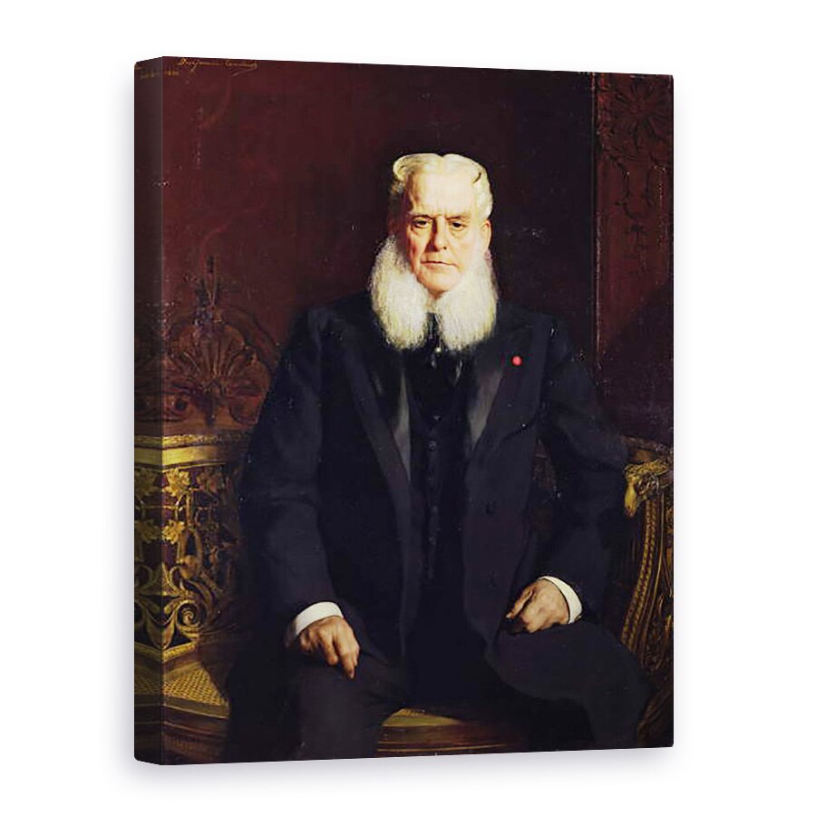 Tablou canvas - Constant - Portretul lui Alfred Chauchard 1821-1909 1896, 60 x 80 cm