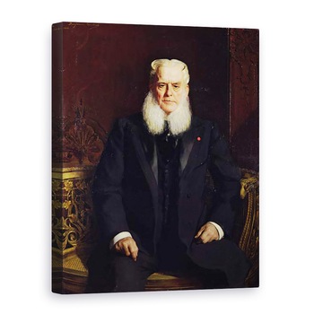 Tablou canvas - Constant - Portretul lui Alfred Chauchard 1821-1909 1896, 60 x 80 cm Tablou canvas - Constant - Portretul lui Alfred Chauchard 1821-1909 1896, 60 x 80 cm