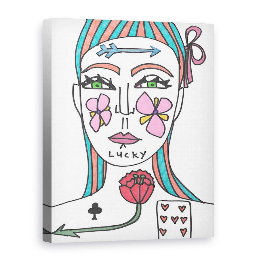 Tablou canvas - Daisy de Villeneuve - Lucky, 75 x 100 cm