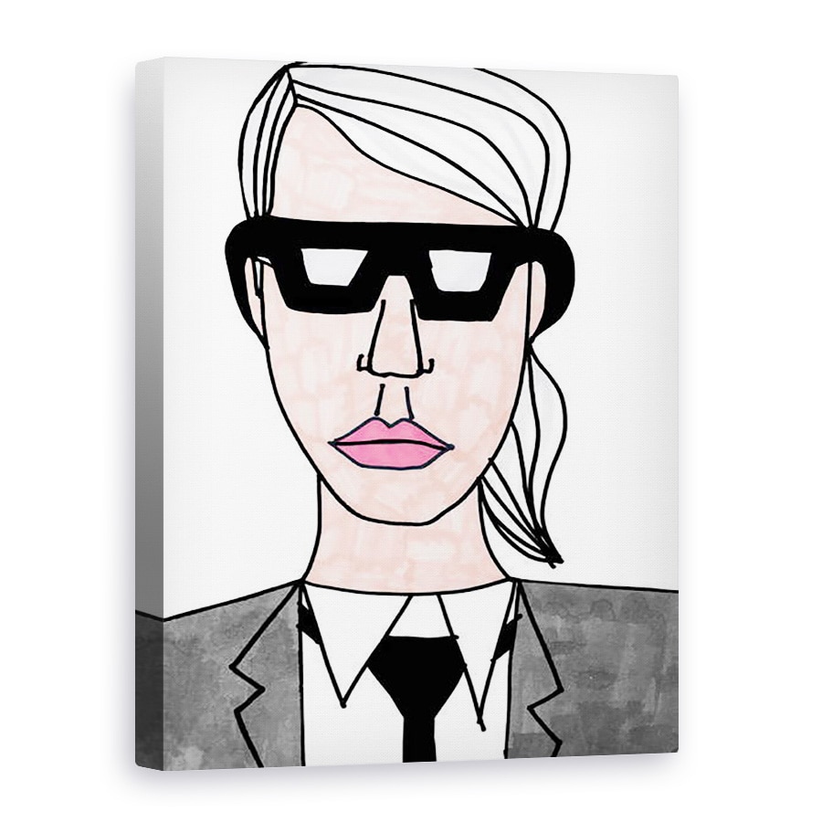 Tablou canvas - Daisy de Villeneuve - Karl Lagerfeld, 75 x 100 cm