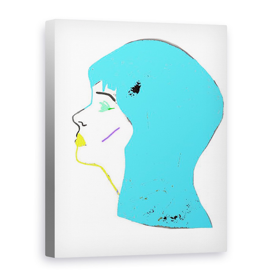 Tablou canvas - Daisy de Villeneuve - Cap Albastru, 50 x 70 cm