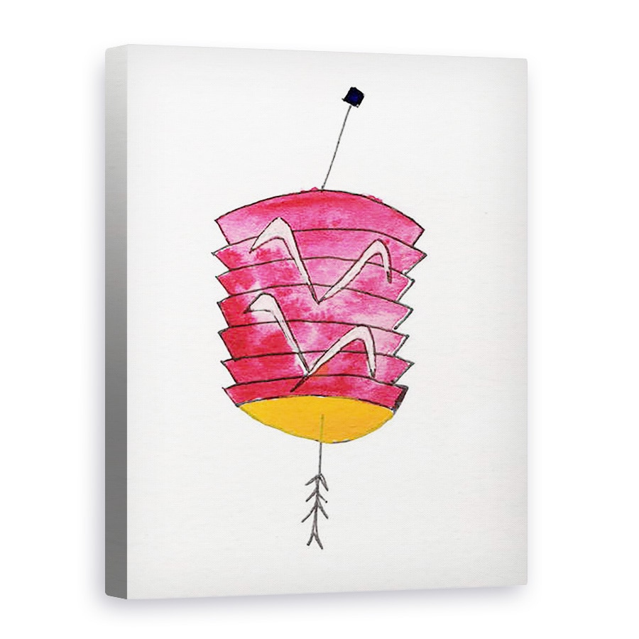 Tablou canvas - Daisy de Villeneuve - Lanterna Chineza, 50 x 70 cm