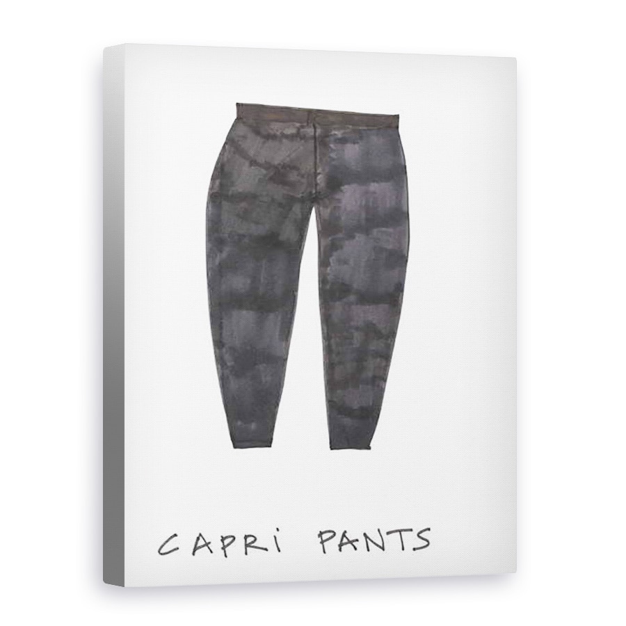 Tablou canvas - Daisy de Villeneuve - Pantaloni Capri, 75 x 100 cm