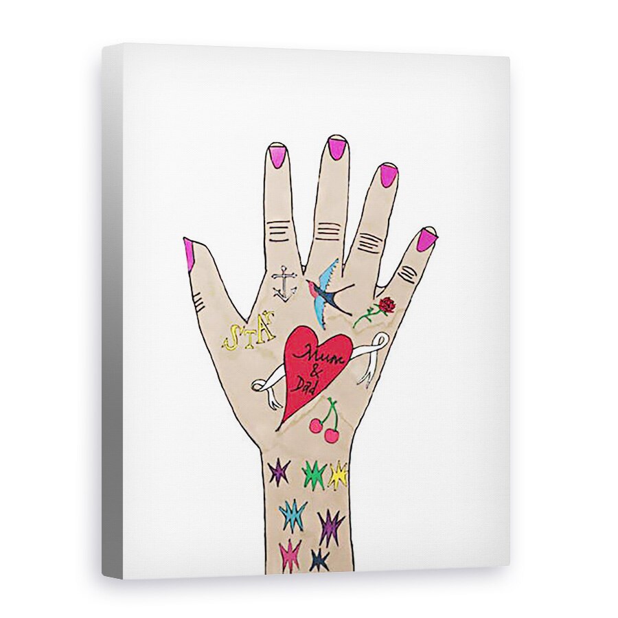 Tablou canvas - Daisy de Villeneuve - Mama si tata, 50 x 70 cm