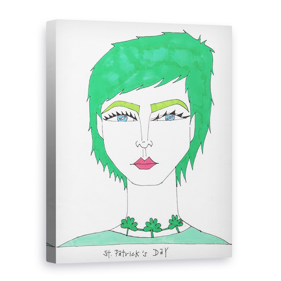 Tablou canvas - Daisy de Villeneuve - Ziua Sf. Patricks, 75 x 100 cm