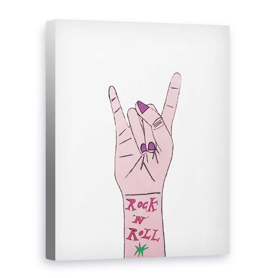 Tablou canvas - Daisy de Villeneuve - Rock n Roll, 75 x 100 cm