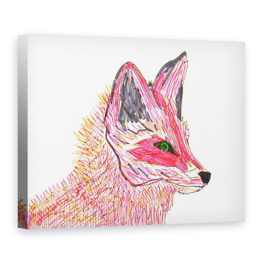 Tablou canvas - Daisy de Villeneuve - Fox, 75 x 100 cm