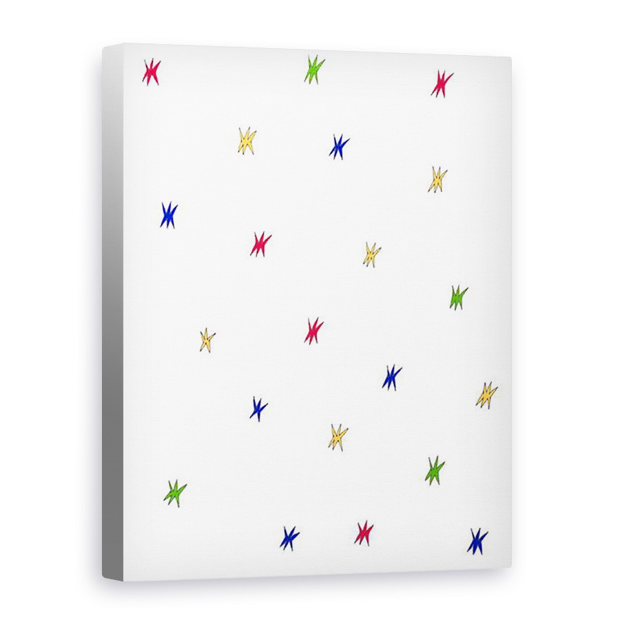Tablou canvas - Daisy de Villeneuve - Stele mici colorate, 75 x 100 cm