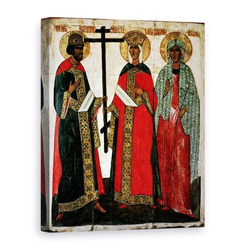 Tablou canvas - Dionisy - Icoana ilustrand SS. Constantin, Helena si Agatha, scoala Novgorod, 50 x 70 cm Tablou canvas - Dionisy - Icoana ilustrand SS. Constantin, Helena si Agatha, scoala Novgorod, 50 x 70 cm