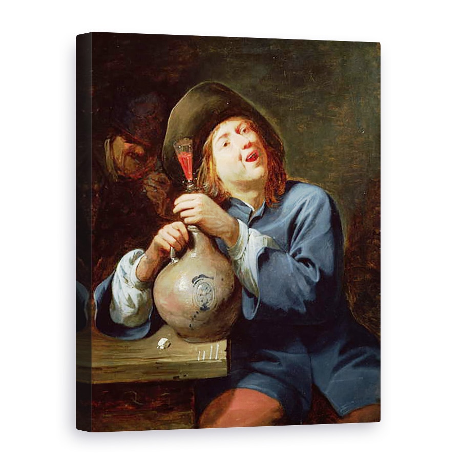 Tablou canvas - David II Ryckaert - Cantaretul, 75 x 100 cm
