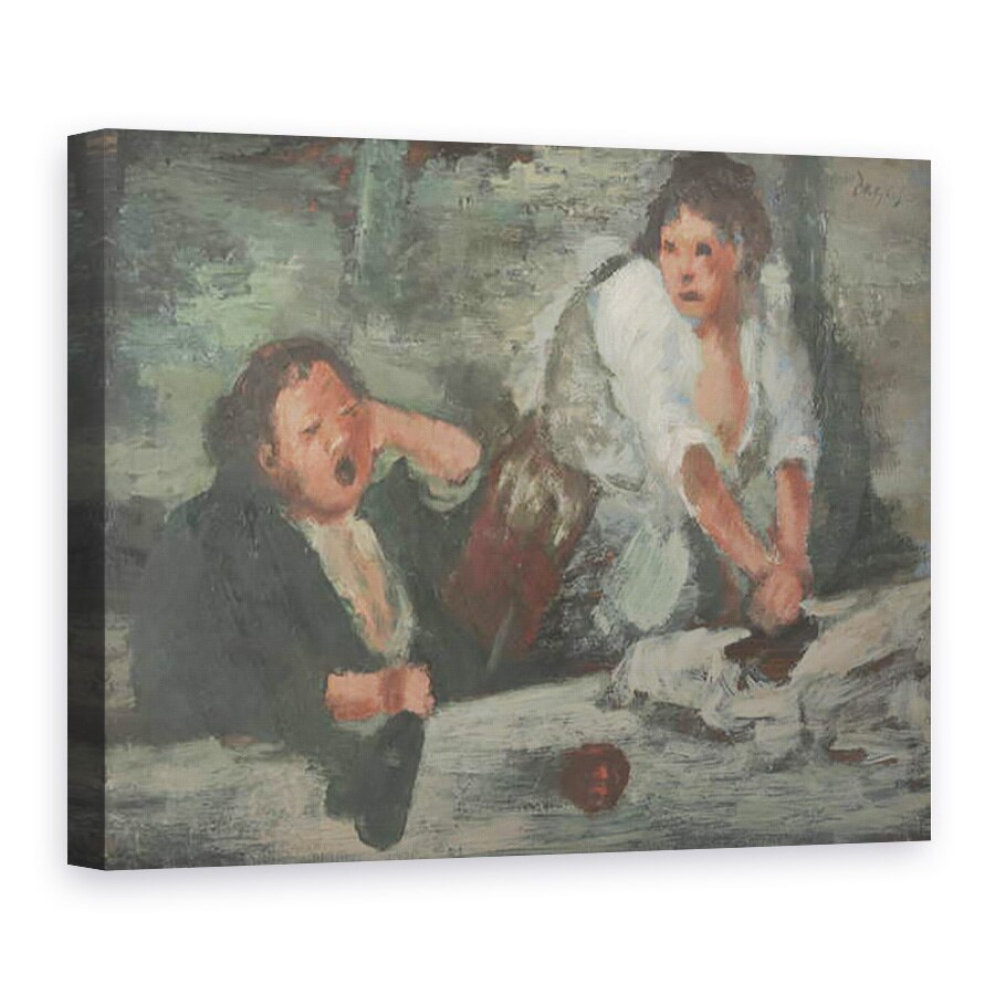 Tablou canvas - Edgar Degas - Spalati femei, 50 x 70 cm