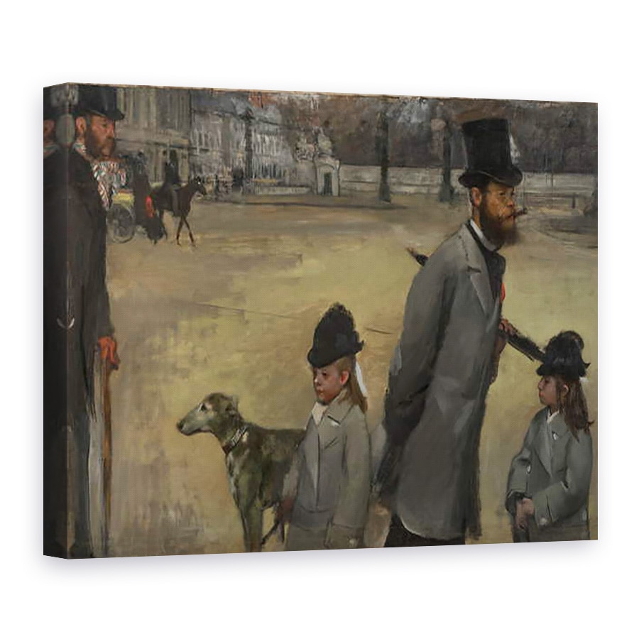 Tablou canvas - Edgar Degas - Place de la Concorde, 60 x 80 cm