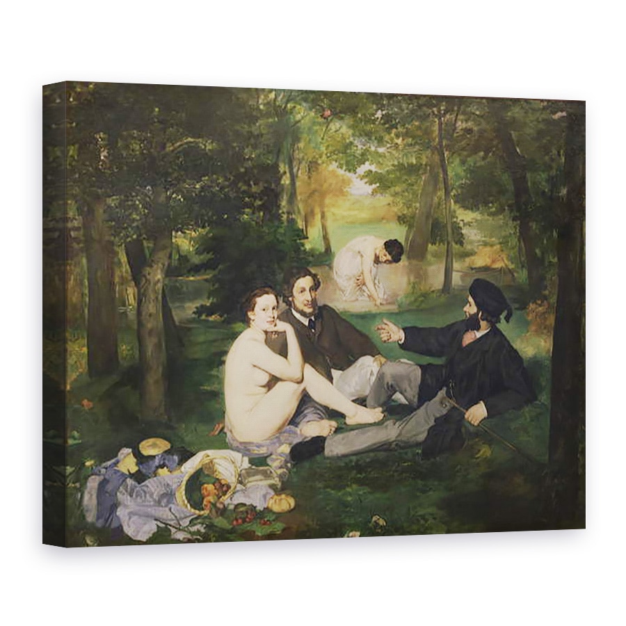 Tablou canvas - Edouard Manet - Dejeuner sur Herbe, 50 x 70 cm