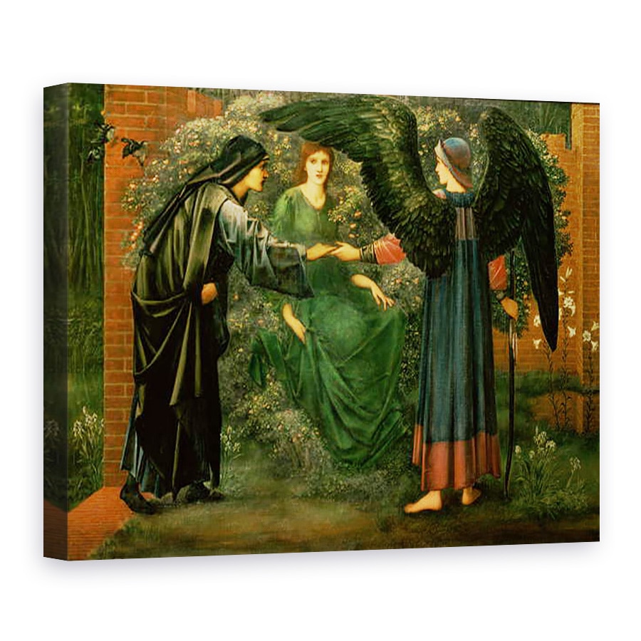 Tablou canvas - Edward Coley Burne-Jones - Inima Trandafirului, 75 x 100 cm