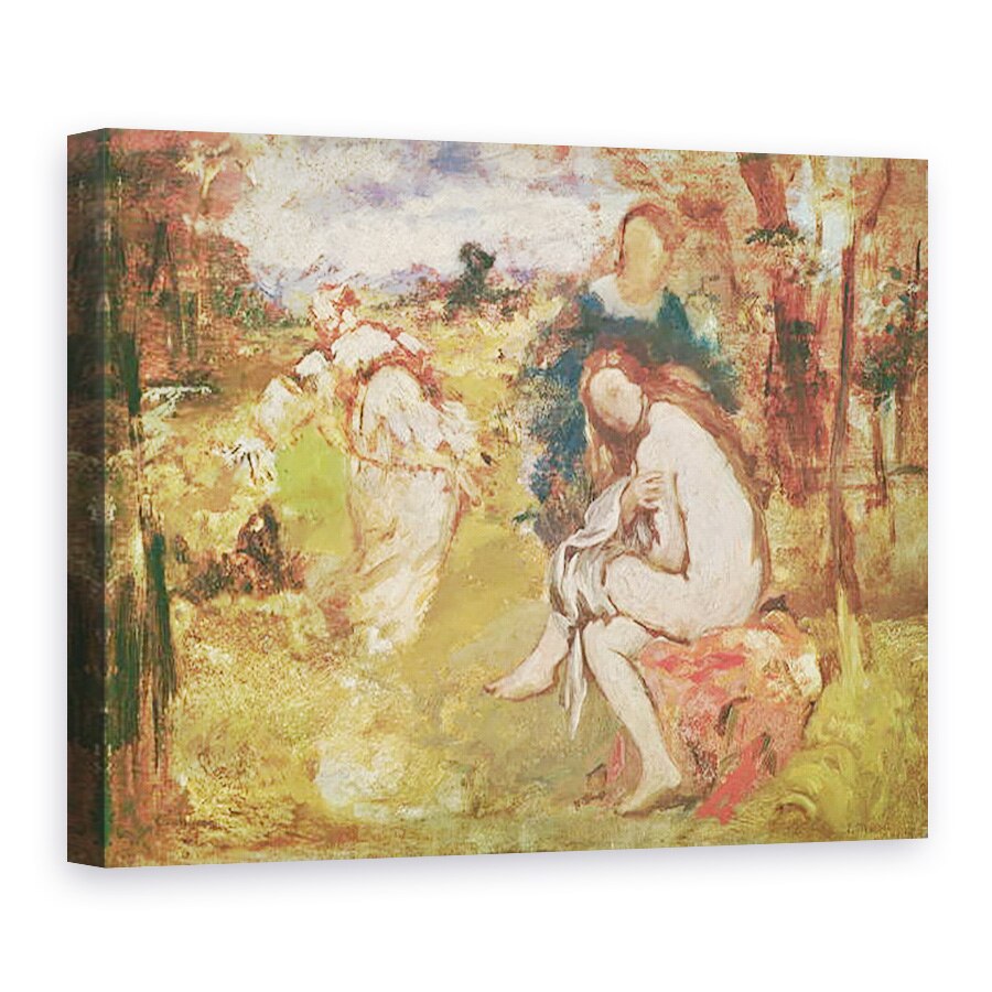 Tablou canvas - Edouard Manet - Studiu pentru Nimfa surprinsa, 60 x 80 cm