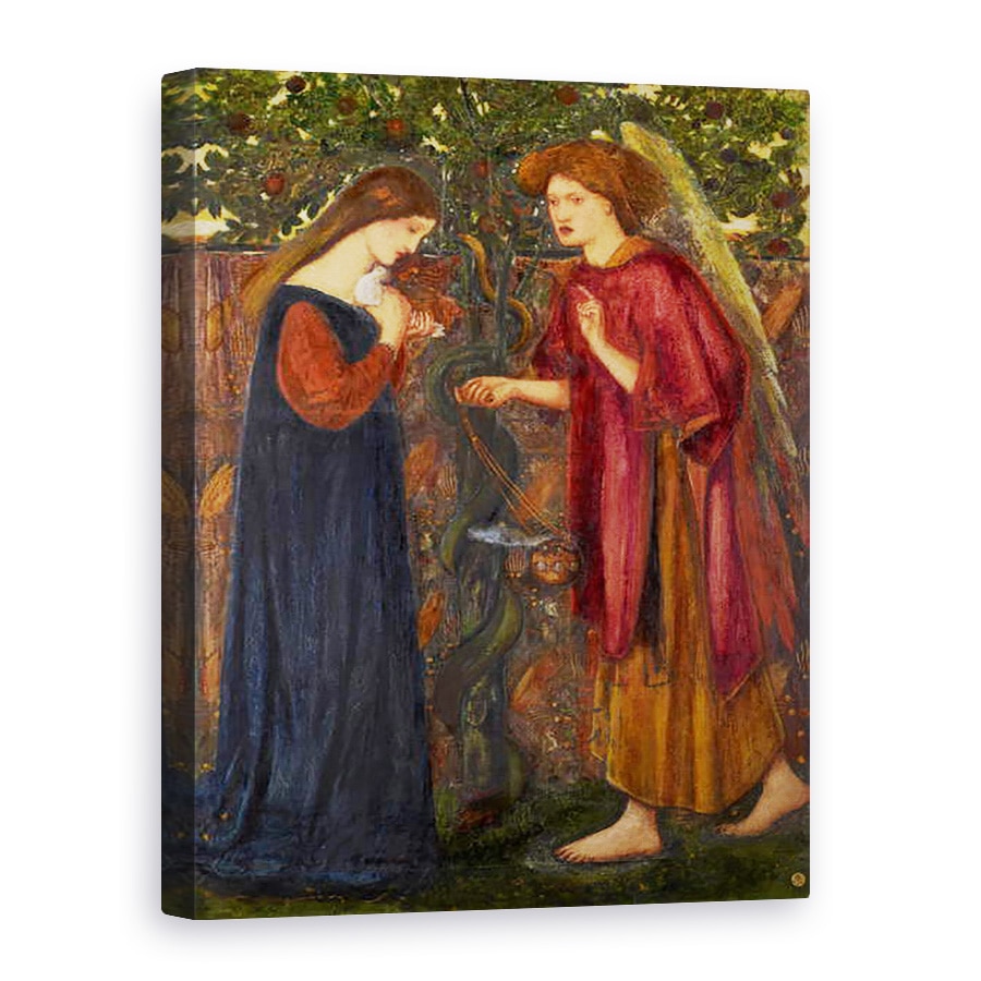 Tablou canvas - Edward Coley Burne-Jones - Buna Vestire, 75 x 100 cm
