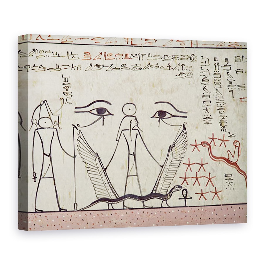 Tablou canvas - Egyptian 18th Dynasty - Cei doi ochi mistici, 75 x 100 cm