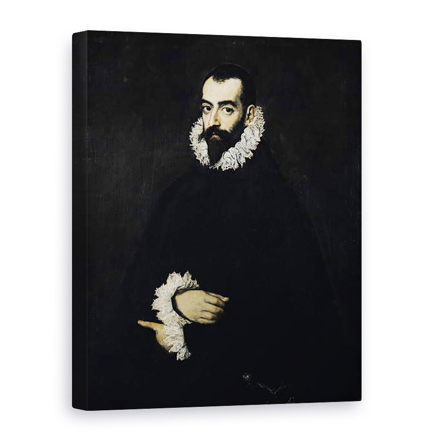 Tablou canvas - El Greco - Portret De Juan Alfonso de Pimentel y Herrera, 75 x 100 cm