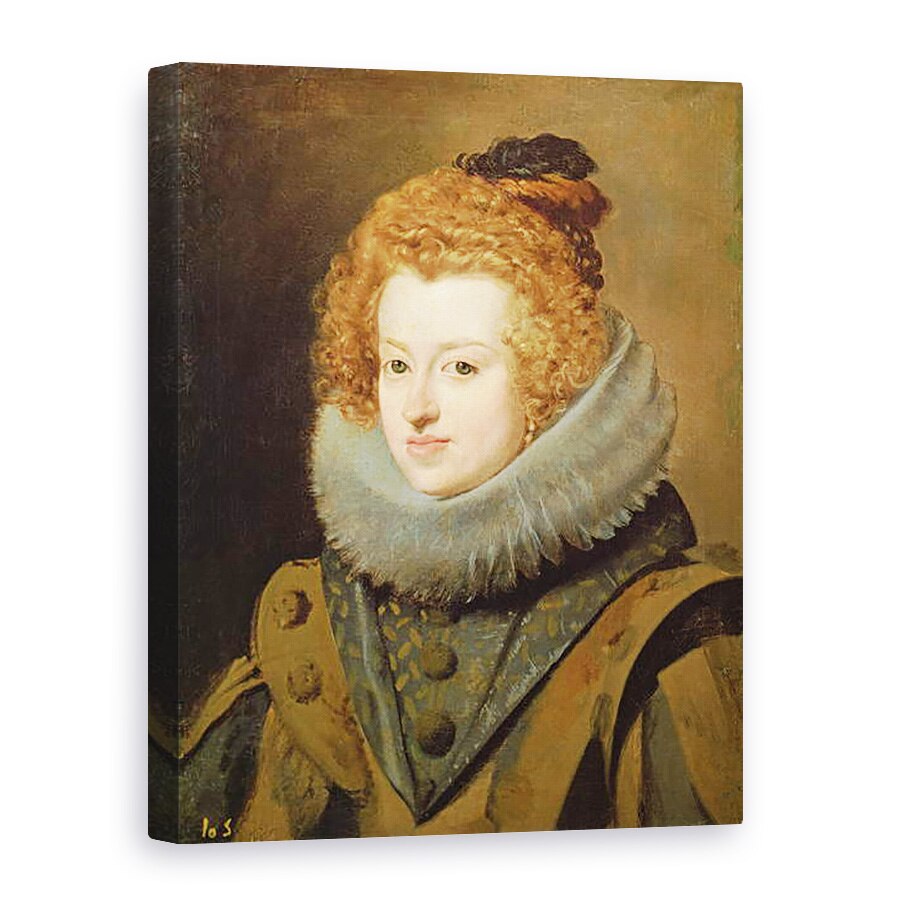 Tablou canvas - Diego Rodriguez de Silva y Velazquez - Infanta Maria a Austriei 1606-46 Regina Ungariei, 60 x 80 cm