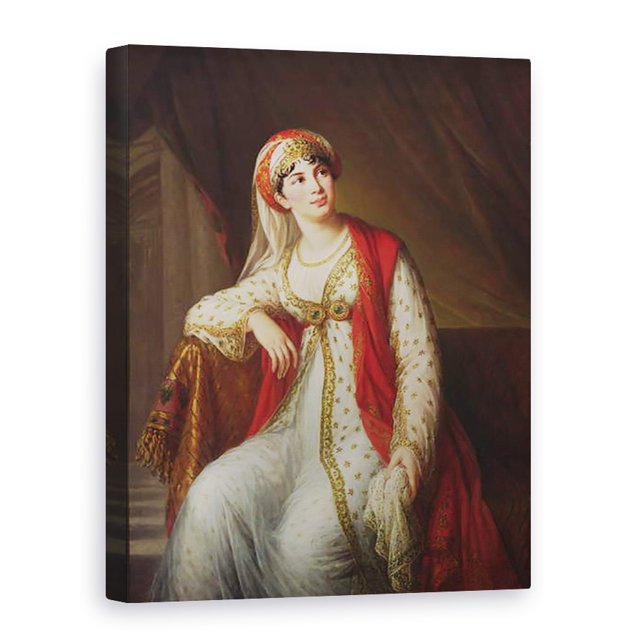Tablou canvas - Elisabeth Louise Vigee-Lebrun - Madame Giuseppina Grassini 1773-1850 in rolul lui Zair, 75 x 100 cm