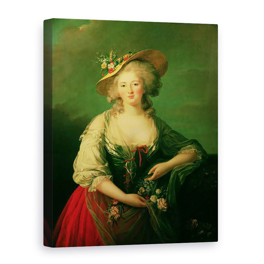 Tablou canvas - Elisabeth Louise Vigee-Lebrun - Elisabeta a Frantei 1764-94 a numit-o pe doamna Elizabeth, 50 x 70 cm