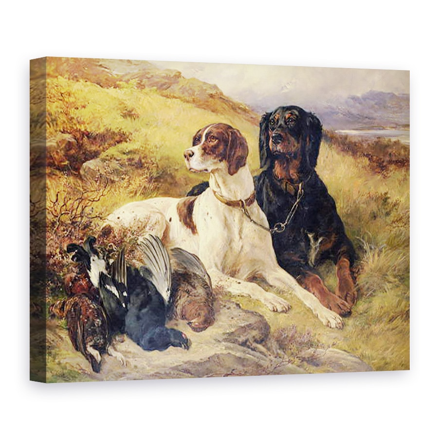 Tablou canvas - Edwin Landseer - Servirea armelor, 75 x 100 cm