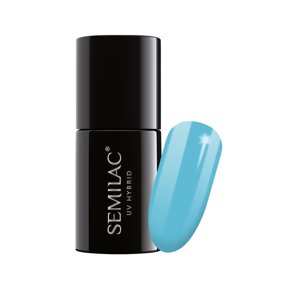 Oja Semipermanenta Semilac 044 Intense Blue 7 ml