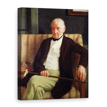 Tablou canvas - Edgar Degas - Portretul lui Hilaire Degas 1770-1858, bunicul artistului, 60 x 80 cm Tablou canvas - Edgar Degas - Portretul lui Hilaire Degas 1770-1858, bunicul artistului, 60 x 80 cm