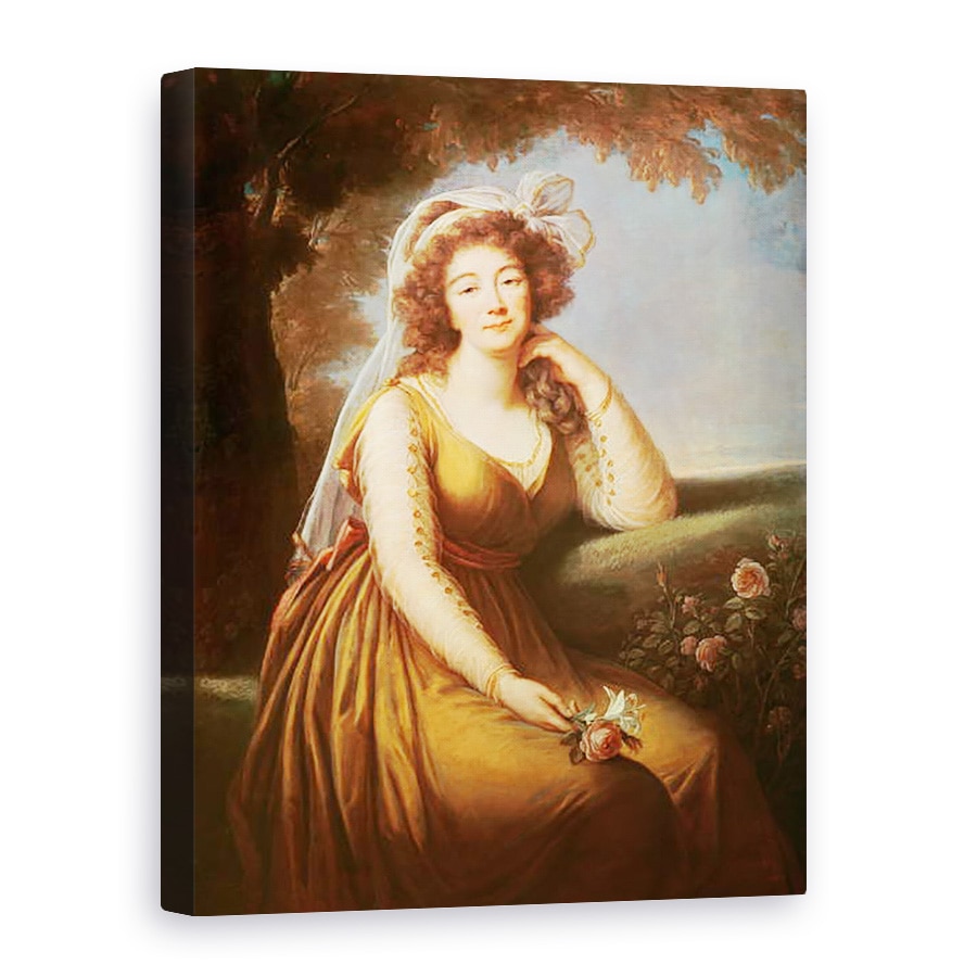 Tablou canvas - Elisabeth Louise Vigee-Lebrun - Contesa du Barry, 75 x 100 cm