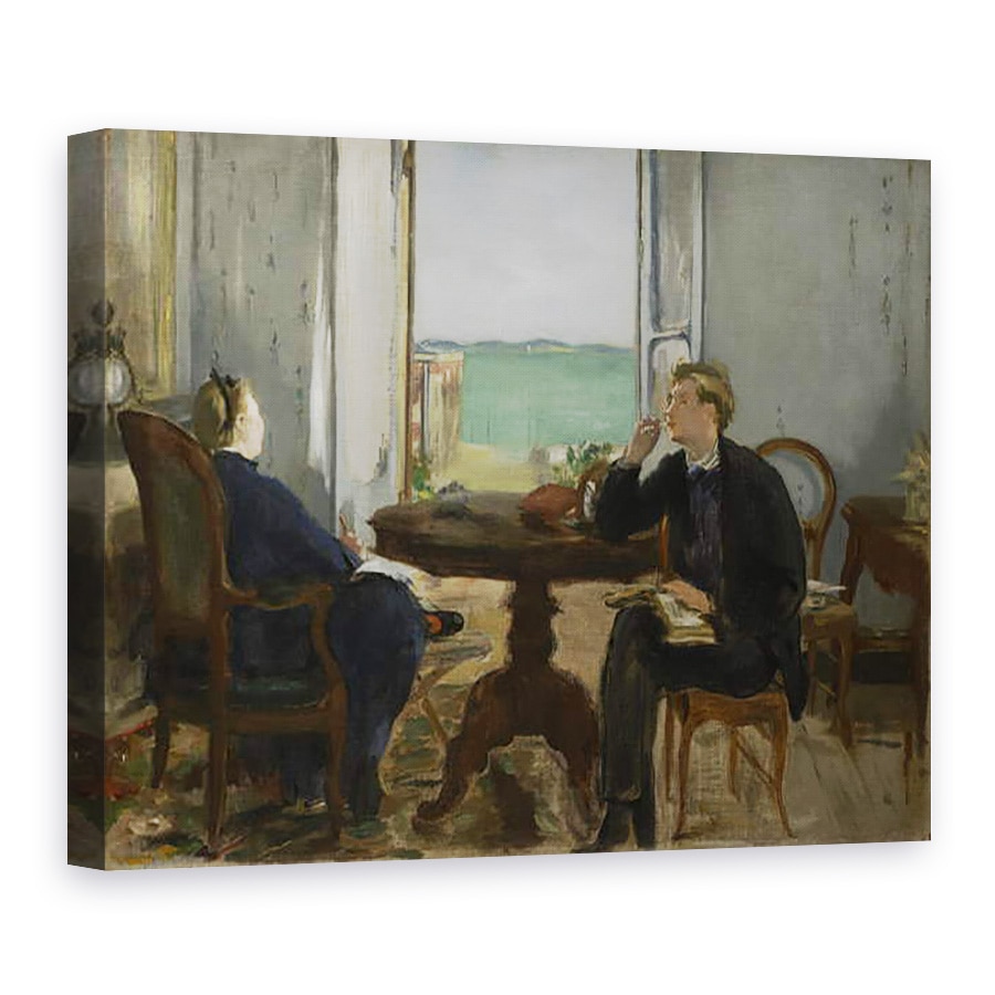 Tablou canvas - Edouard Manet - Interior la Arcachon, 75 x 100 cm