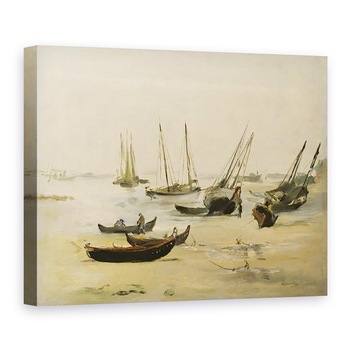 Tablou canvas - Edouard Manet - Plaja, 60 x 80 cm Tablou canvas - Edouard Manet - Plaja, 60 x 80 cm