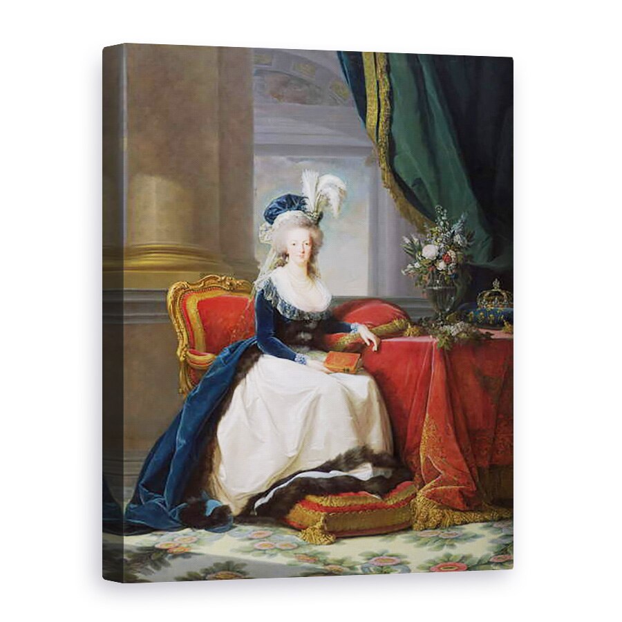 Tablou canvas - Elisabeth Louise Vigee-Lebrun - Marie-Antoinette 1755-93 1788, 75 x 100 cm