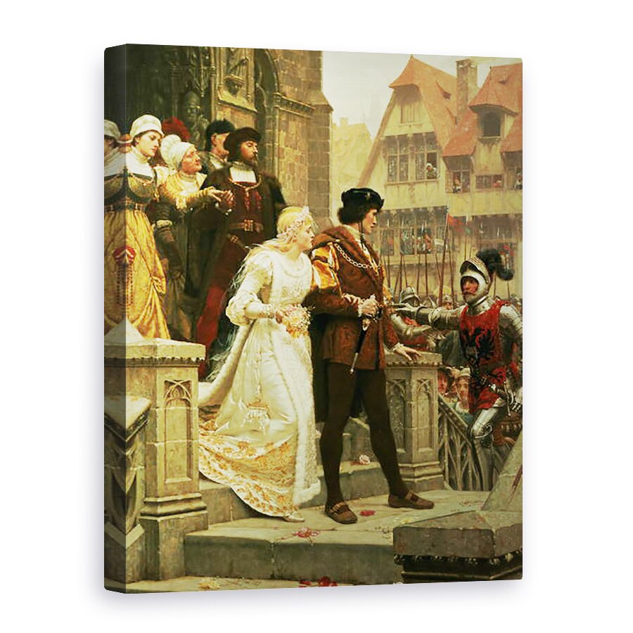 Tablou canvas - Edmund Blair Leighton - Apel la arme, 50 x 70 cm