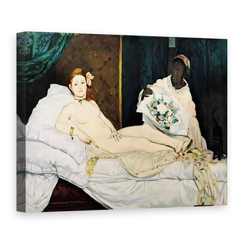 Tablou canvas - Edouard Manet - Olympia II, 60 x 80 cm Tablou canvas - Edouard Manet - Olympia II, 60 x 80 cm