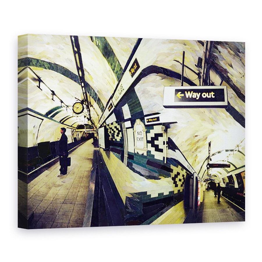 Tablou canvas - Ellen Golla - Calea de iesire Russell Square 1998, 75 x 100 cm