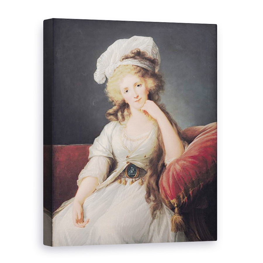 Tablou canvas - Elisabeth Louise Vigee-Lebrun - Louise-Marie Adelaide, 75 x 100 cm