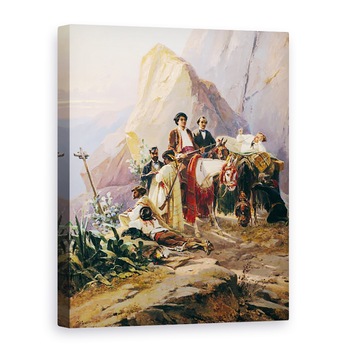 Tablou canvas - Eugene Giraud - Calatorie de la Paris la Cadiz, 50 x 70 cm Tablou canvas - Eugene Giraud - Calatorie de la Paris la Cadiz, 50 x 70 cm