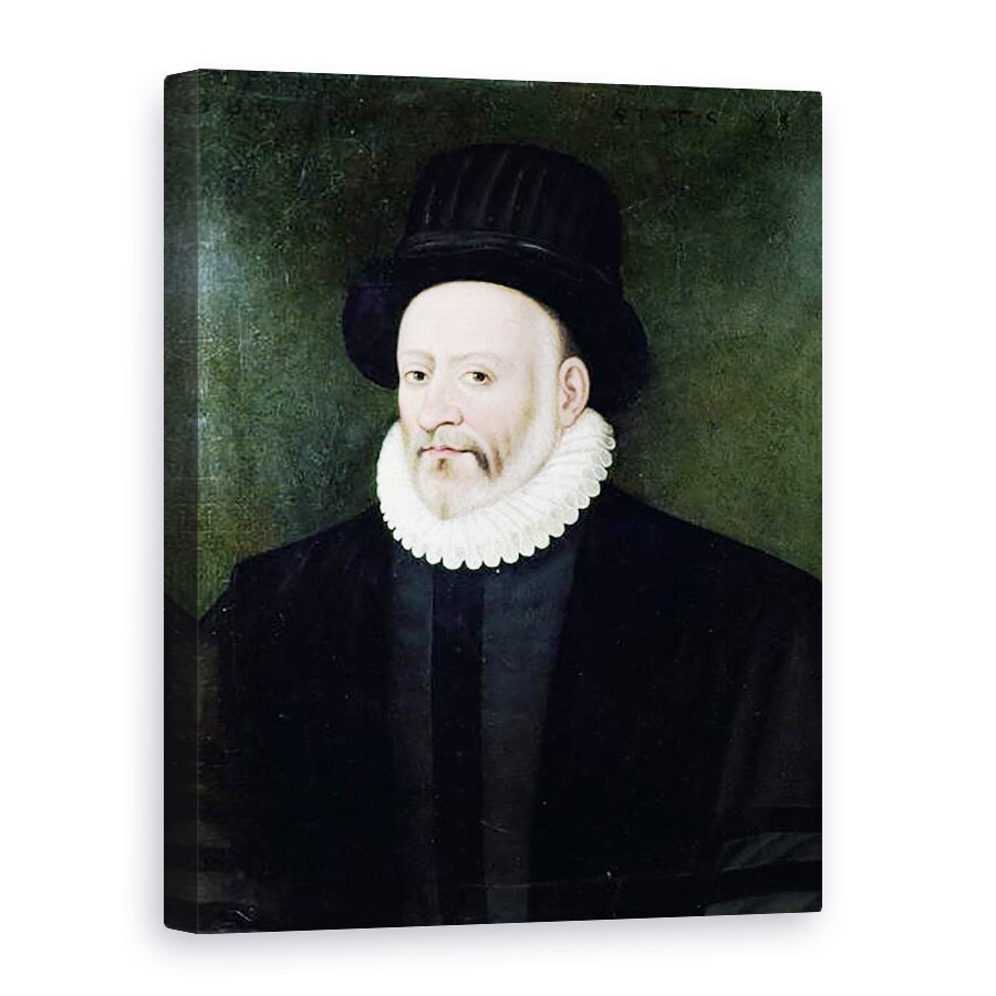 Tablou canvas - Etienne Martellange - Michel Eyquem de Montaigne 1533-92, 50 x 70 cm