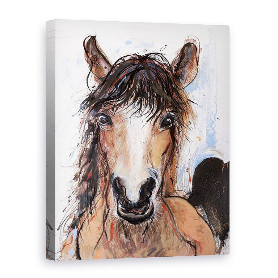 Tablou canvas - Faisal Khouja - Crazy Horse, 2016, 50 x 70 cm