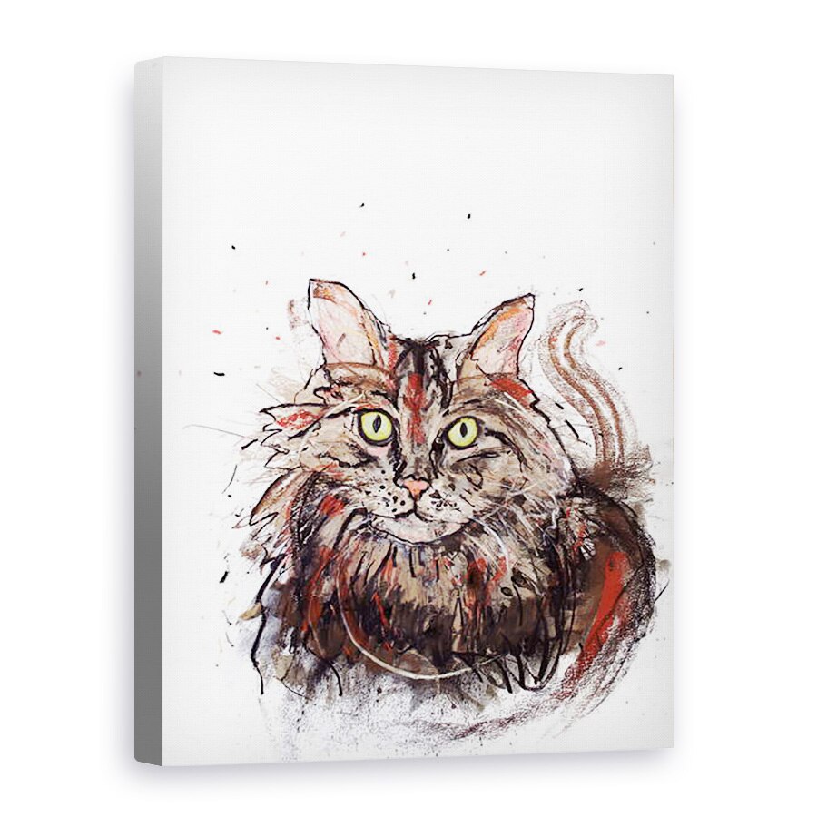 Tablou canvas - Faisal Khouja - Moggy, 2017, 75 x 100 cm
