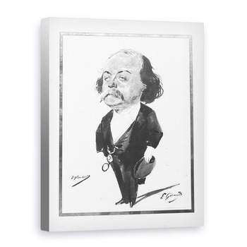 Tablou canvas - Eugene Giraud - Caricatura lui Gustave Flaubert, 50 x 70 cm Tablou canvas - Eugene Giraud - Caricatura lui Gustave Flaubert, 50 x 70 cm