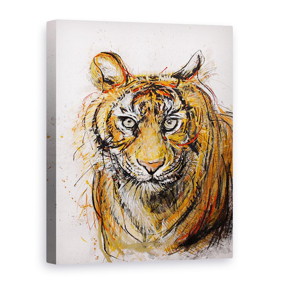 Tablou canvas - Faisal Khouja - Tigru, 2013, 50 x 70 cm