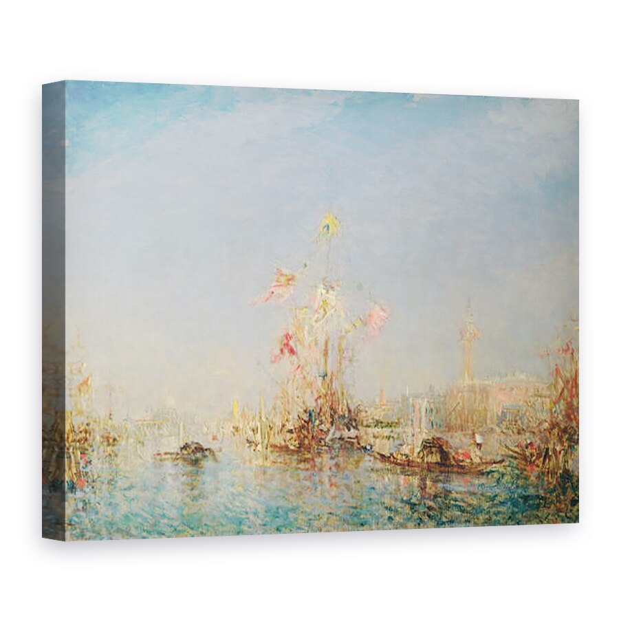Tablou canvas - Felix Ziem - Venetia, 75 x 100 cm