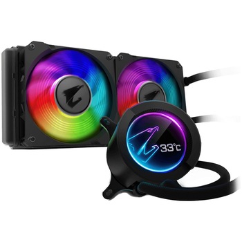 Coolere procesor Gigabyte AORUS LIQUID COOLER 240, compatibil AMD/Intel Coolere procesor Gigabyte AORUS LIQUID COOLER 240, compatibil AMD/Intel