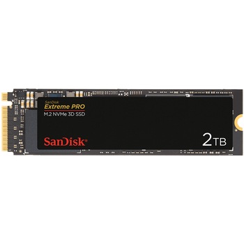 Solid State Drive (SSD) SanDisk Extreme PRO, 2TB, NVMe, M.2. Solid State Drive (SSD) SanDisk Extreme PRO, 2TB, NVMe, M.2.