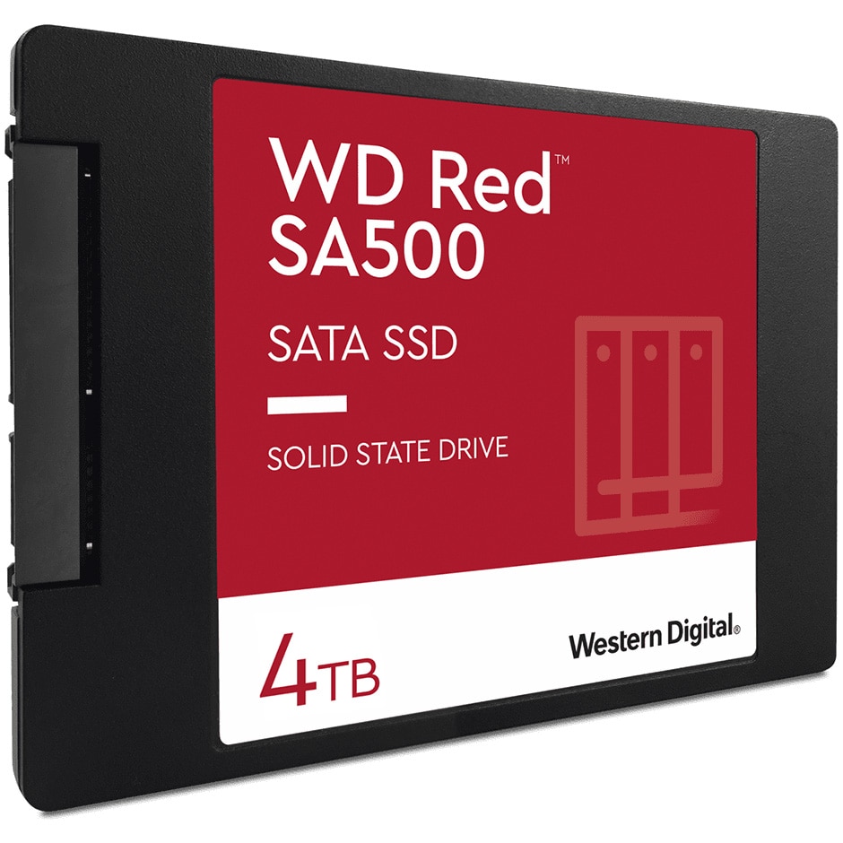 Solid State Drive (SSD) WD Red™ SA500 NAS, 4TB, 2.5, SATA III