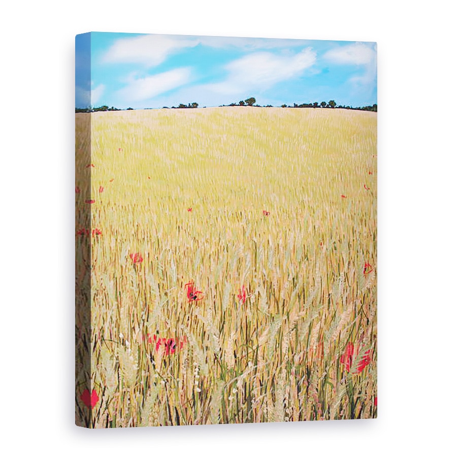 Tablou canvas - Faisal Khouja - Wheatfield, 2015, 50 x 70 cm