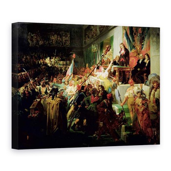 Tablou canvas - Felix Auvray - Francois Boissy dAnglas 1756-1826 Salutandu-l pe seful adjunctului Jean Feraud 1758-95 1 Priarial An III 20 mai 1795 1830, 75 x 100 cm Tablou canvas - Felix Auvray - Francois Boissy dAnglas 1756-1826 Salutandu-l pe seful adjunctului Jean Feraud 1758-95 1 Priarial An III 20 mai 1795 1830, 75 x 100 cm