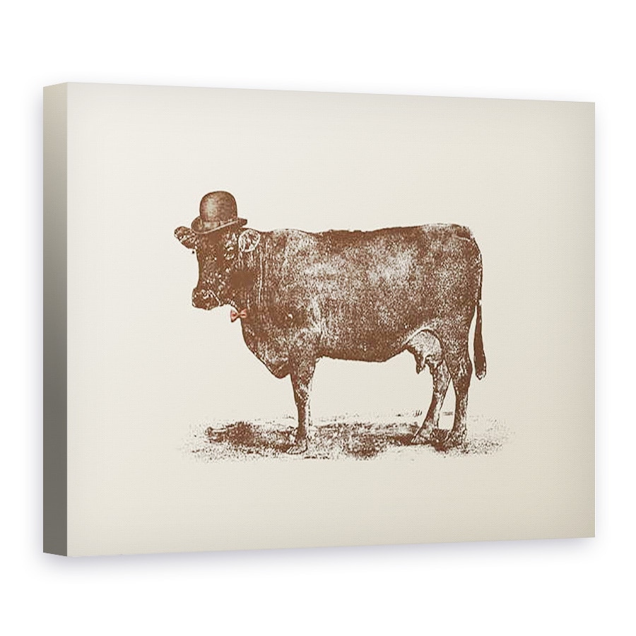 Tablou canvas - Florent Bodart - Piulita vaca, 75 x 100 cm