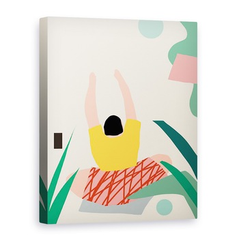 Tablou canvas - Ewelina Skowronska - yoga, 50 x 70 cm Tablou canvas - Ewelina Skowronska - yoga, 50 x 70 cm